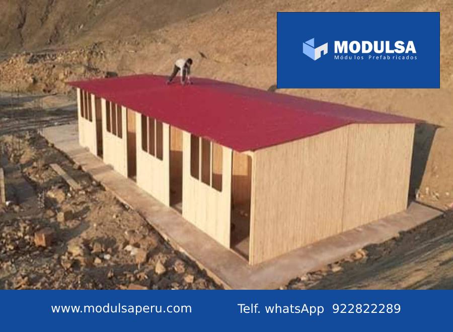 Casas prefabricadas de madera baratas – Modulsa Peru